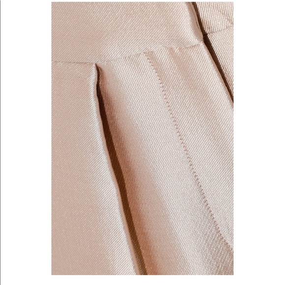 Co silk twill tapered pants, NWT, sz m - Picture 4 of 12